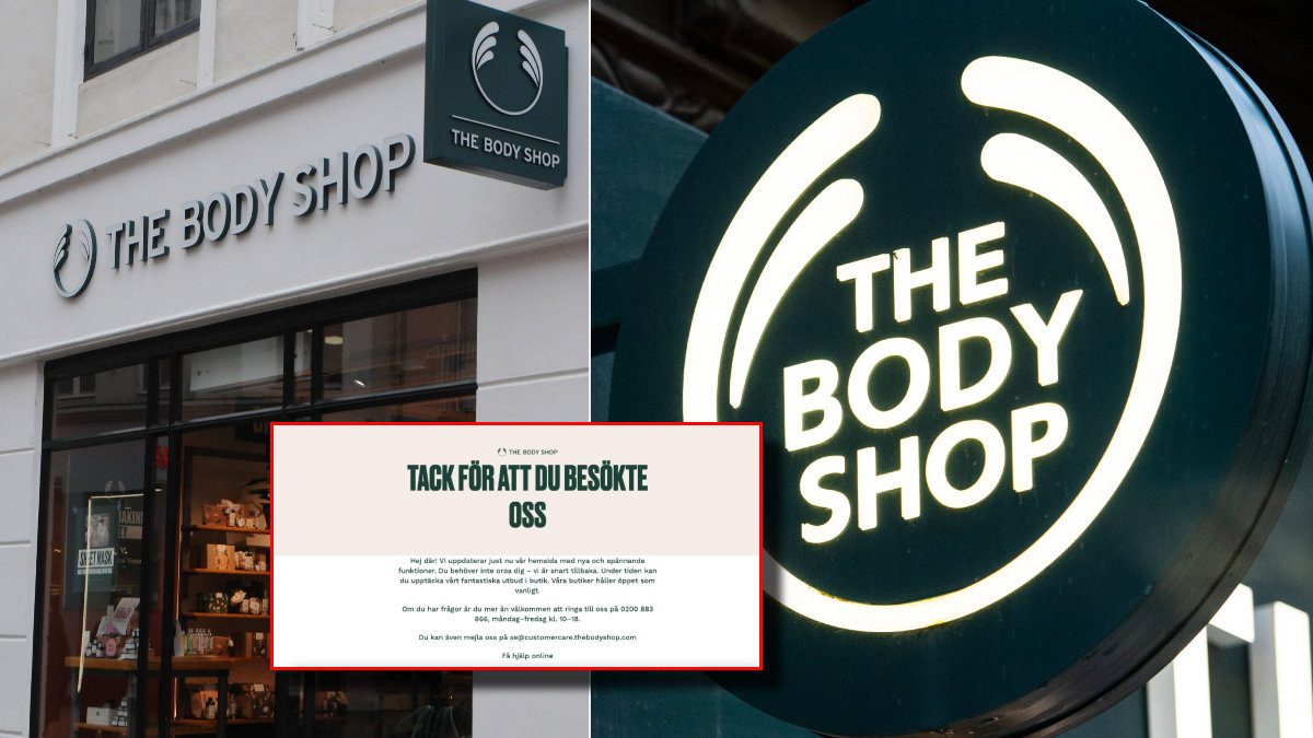 Väntar de svenska The Body Shop-butikerna samma öde som de brittiska?